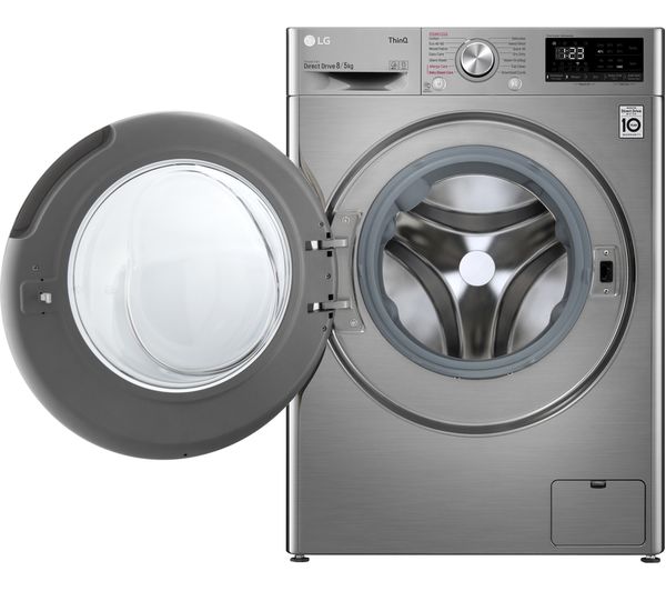 Lavasecadora LG 8/5kg inox 1400rpm (026111) OUTLET