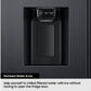 Frigorífico Americano Samsung negro 178*91cm RS6HA8891B1 OUTLET