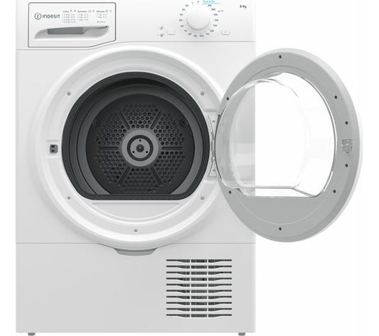 Secadora Indesit 8kg condensación blanca I2D81W OUTLET