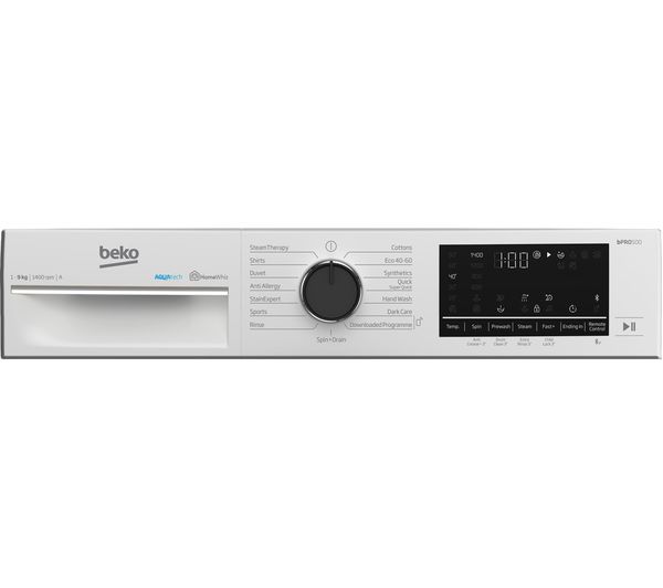 Lavadora Beko 9kg blanca 1400rpm B5W5941AW OUTLET