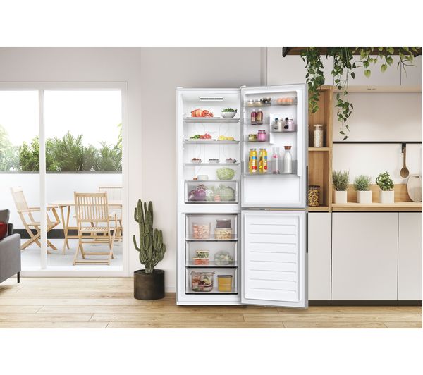 Frigorífico combi Hoover inox 185*60cm HOCE4T618ESK OUTLET