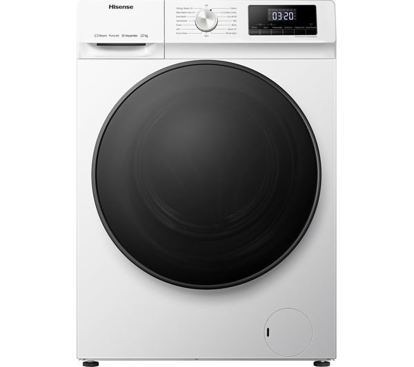 Lavadora Hisense 12kg blanca 1400rpm WFQA1214EVJM OUTLET