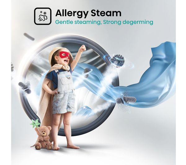 Lavadora Hisense 12kg blanca 1400rpm WFQA1214EVJM OUTLET