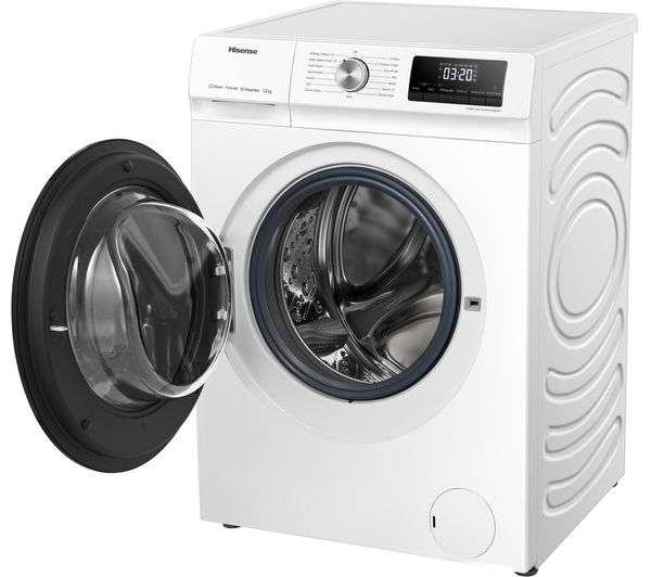 Lavadora Hisense 12kg blanca 1400rpm WFQA1214EVJM OUTLET