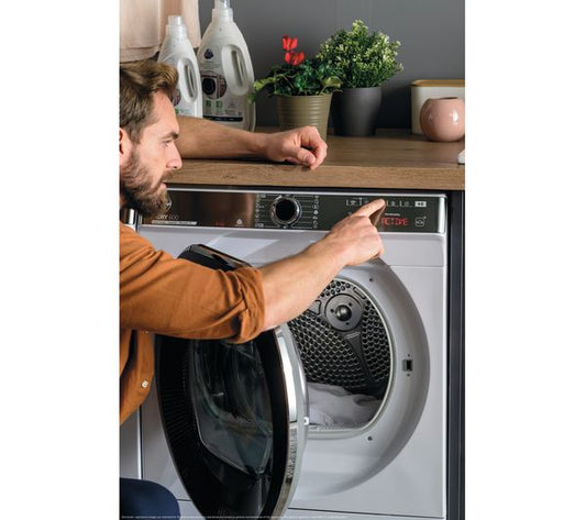 Secadora Hoover 10kg bomba de calor blanca NEH10A2TCBEXS80 OUTLET