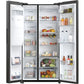 Frigorífico Americano Haier negro 177*90cm HSW59F18EIPT OUTLET