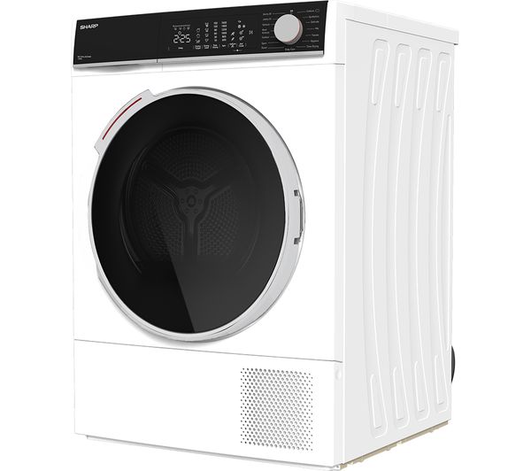 Secadora Sharp 12kg bomba de calor blanca (026317) OUTLET