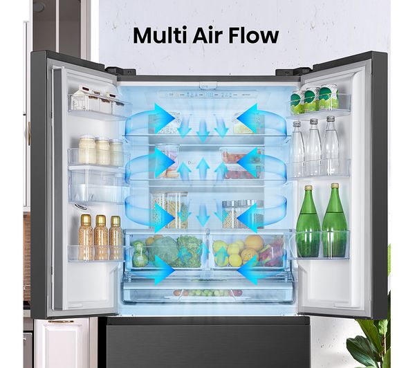 Frigorífico Americano Hisense francés negro 182*79cm RF540N4WFE OUTLET