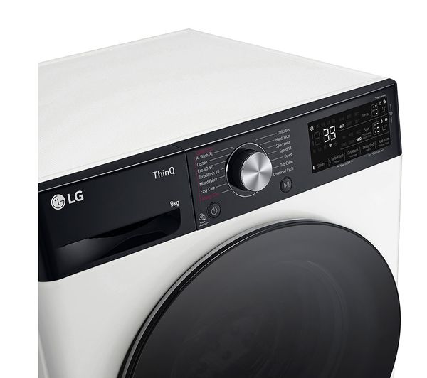 Lavadora LG 9kg blanca 1400rpm F4Y709WBTA1 OUTLET