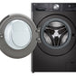Lavasecadora LG 9/6kg negra 1400rpm FWY996BCTN4 OUTLET