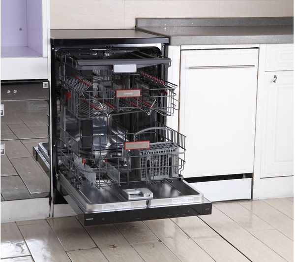 Lavavajillas Kenwood negro 60cm 16 servicios KDW16T23 OUTLET