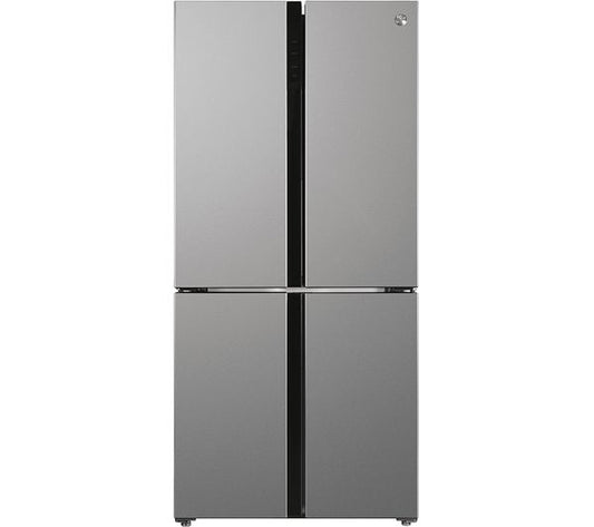 Frigorífico Americano Hoover inox 4 puertas 183*91cm HSC918ENXK OUTLET