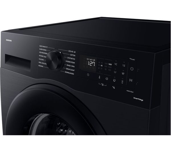 Lavadora Samsung 11kg negra 1400rpm WW11DG5B25AB OUTLET