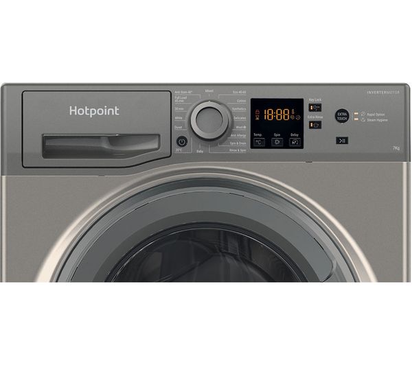 Lavadora Hotpoint 7kg inox 1400rpm (026289) OUTLET