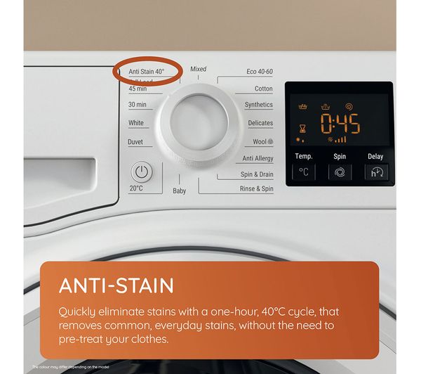 Lavadora Hotpoint 7kg inox 1400rpm (026289) OUTLET