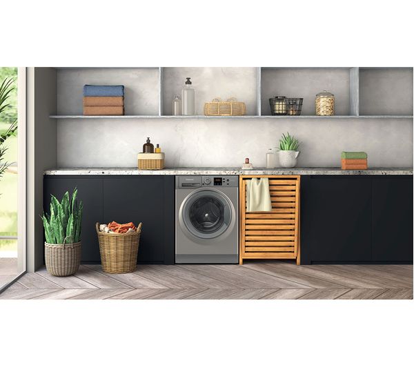Lavadora Hotpoint 7kg inox 1400rpm (026289) OUTLET