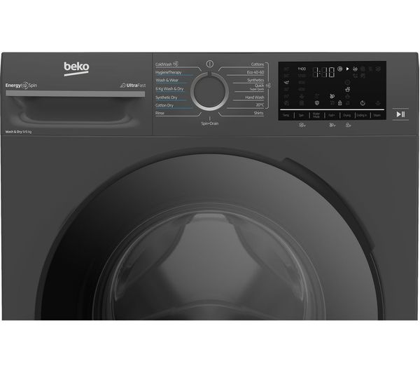 Lavasecadora Beko 9/6kg inox grafito 1400rpm (026253) OUTLET