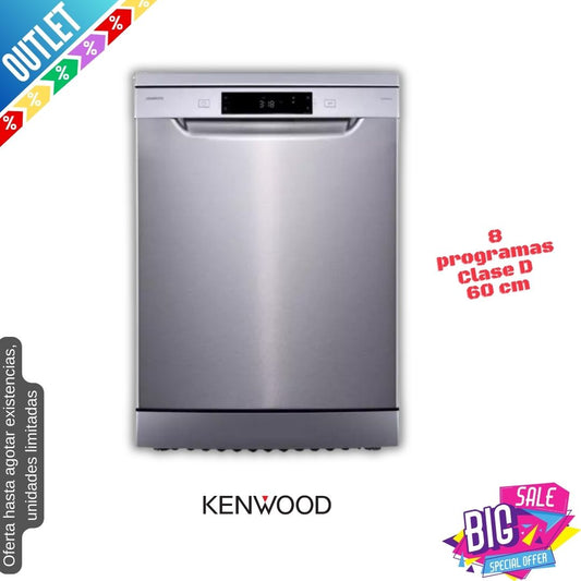 Lavavajillas Kenwood inox 60cm KDW60X23 OUTLET