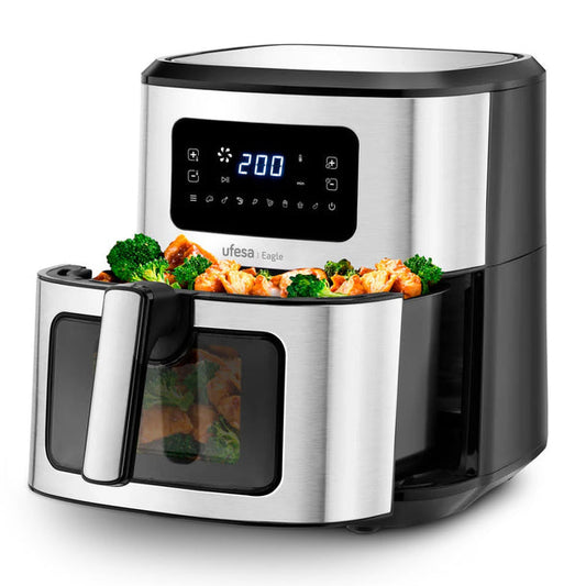 Freidora aire Ufesa 6.5 litros inox EAGLE OFERTA