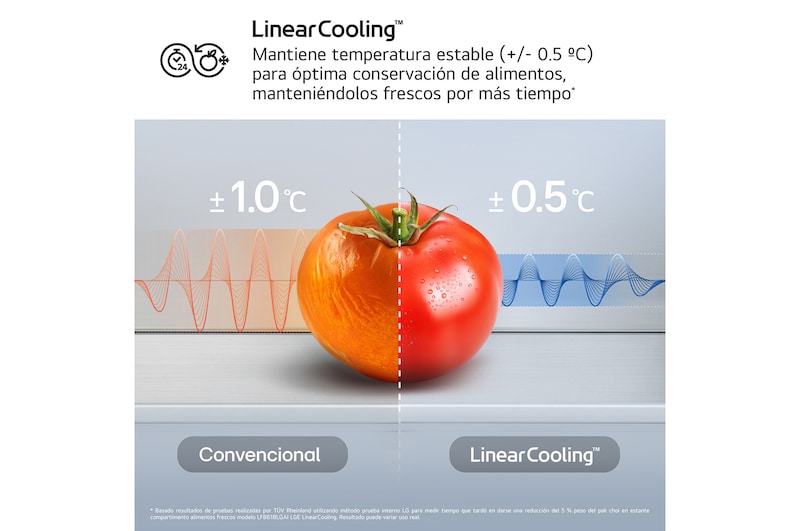 Frigorífico combi LG inox 203*60cm (026382) OUTLET