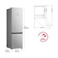 Frigorífico combi LG inox 203*60cm (026382) OUTLET