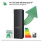 Frigorífico combi LG negro 203*60cm GBB92MCB2P OUTLET