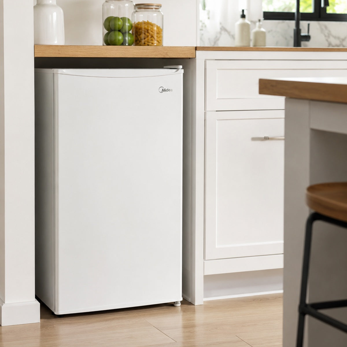 Frigorífico Midea blanco 1 puerta 86*47cm (026340) OFERTA